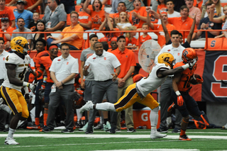 Syracuse never lost sight against CMU and big plays from small sophomore Sean Riley keyed the victory.